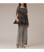 【グレース コンチネンタル/GRACE CONTINENTAL】のフリルキャミソール グレー|ID: prp329100004520508 ipo3291000000032980938