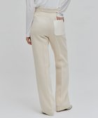 【ベイジ,/BEIGE,】の【Precious 11月号掲載】MILLAM / フェイクレザーパッチワイドパンツ Ecru|ID: prp329100004520528 ipo3291000000031964992