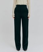 【ベイジ,/BEIGE,】の【Precious 11月号掲載】MILLAM / フェイクレザーパッチワイドパンツ F Green|ID: prp329100004520528 ipo3291000000033685676