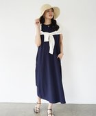 【シトム/SITOM】の【洗濯機で洗える/接触冷感/ストレッチ】ポケット付きノースリーブワンピース 人気、トレンドファッション・服の通販 founy(ファニー) ファッション Fashion レディースファッション WOMEN ワンピース Dress インナー Inner 春 Spring 洗える Washable カットソー Cut And Sew ストレッチ Stretch ノースリーブ No Sleeve パターン Pattern ポケット Pocket S/S・春夏 Ss・Spring/Summer 夏 Summer ビジネス 仕事 通勤 Business thumbnail ネイビー|ID: prp329100004520564 ipo3291000000031965732
