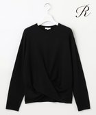 【23区/NIJYUSANKU】の【R(アール)】ツイストデザイン ニット ブラック系|ID: prp329100004520612 ipo3291000000033673387