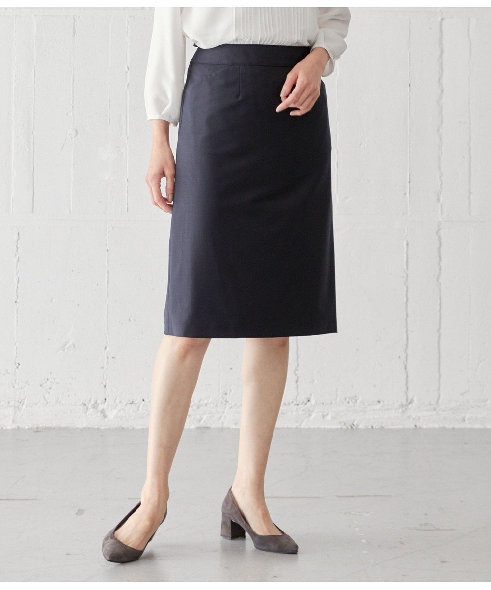 【ジェイ プレス/J.PRESS】のBAHARIYE SOLID フレアースカート インテリア・キッズ・メンズ・レディースファッション・服の通販 founy(ファニー) 　ファッション　Fashion　レディースファッション　Fashion for Women　スカート　Skirts　春　Spring　ジャケット　Jacket, Outerwear　ストレッチ　Stretch, Stretchy Fabric　セットアップ　Set-Up, Coordinated Outfit　フレアースカート　Flared Skirt, A-Line Skirt　無地　Plain, Solid Color　S/S・春夏　SS, Spring/Summer, Warm Season　おすすめ　Recommended / Our Picks　夏　Summer　エレガント 上品　Elegant　ネイビー系|ID: prp329100004520617 ipo3291000000033710755