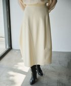 【ハッシュニュアンス/#Newans】の【亀恭子さんコラボ】ラウンドステッチスカート オフ|ID: prp329100004520828 ipo3291000000031970487