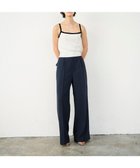 【グレース コンチネンタル/GRACE CONTINENTAL】のバイカラーニットノースリーブ ホワイト|ID: prp329100004520838 ipo3291000000031970706