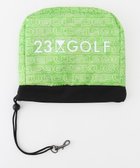 【23区 ゴルフ/NIJYUSANKU GOLF】の【UNISEX】オリジナル変形ロゴ アイアンカバー グリーン系5|ID: prp329100004520956 ipo3291000000031972682