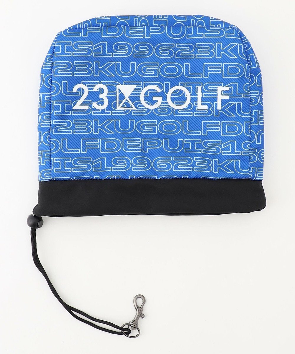 【23区 ゴルフ/NIJYUSANKU GOLF】の【UNISEX】オリジナル変形ロゴ アイアンカバー インテリア・キッズ・メンズ・レディースファッション・服の通販 founy(ファニー) 　ファッション　Fashion　レディースファッション　WOMEN　スポーツウェア　Sportswear　スポーツグッズ　Sporting Goods　アクセサリー　Accessories　春　Spring　シンプル　Simple　スタンド　Stand　スポーツ　Sports　トラベル　Travel　人気　Popularity　ベーシック　Basic　ボーダー　Border　ユニセックス　Unisex　ゴルフ　Golf　ギフト プレゼント　Gift Present　スカイブルー系5|ID: prp329100004520956 ipo3291000000031972683