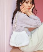 【フェルゥ/Feroux】のキルティング&エコファー チェーンバッグ ホワイト系|ID: prp329100004520963 ipo3291000000031972803