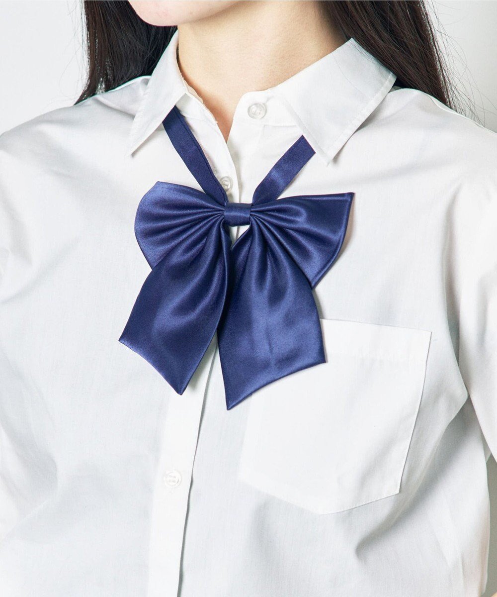 【ウィゴー/WEGO】の【SCHOOL ITEM】ムジスクールリボン インテリア・キッズ・メンズ・レディースファッション・服の通販 founy(ファニー) 　ファッション　Fashion　レディースファッション　WOMEN　スーツ　Suits　おすすめ　Recommend　スマホ　Smartphone　スーツ　Suit　セレモニー　Ceremony　リボン　Ribbon　入学式　Entrance Ceremony　卒業式　Graduation Ceremony　ネイビー|ID: prp329100004521115 ipo3291000000031974890