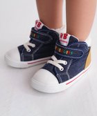 【ミキハウスホットビスケッツ/MIKI HOUSE HOT BISCUITS / KIDS】の【14-16cm】 かかと顔ドン デニム セカンドベビーシューズ 紺|ID: prp329100004521116 ipo3291000000034724614