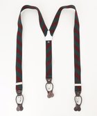 【ジェイ プレス/J.PRESS / MEN】のストライプ サスペンダー グリーン系1|ID: prp329100004521125 ipo3291000000031974980