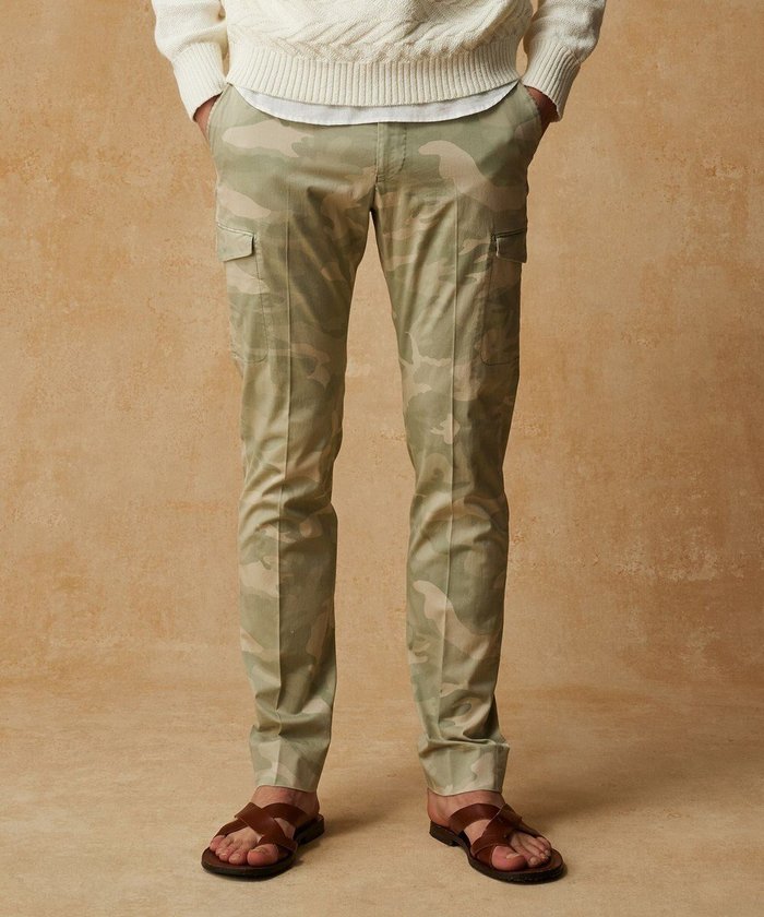 【ジョセフ アブード/JOSEPH ABBOUD / MEN】の【イタリア素材/製品染め/ウエストも伸びる!】迷彩ガーメンドダイ パンツ インテリア・キッズ・メンズ・レディースファッション・服の通販 founy(ファニー) https://founy.com/ ファッション Fashion メンズファッション MEN ボトムス Bottoms/Men イタリア Italy 春 Spring カモフラージュ Camouflage サテン Satin ストレッチ Stretch プリント Print S/S・春夏 Ss・Spring/Summer 夏 Summer |ID: prp329100004521132 ipo3291000000031975028