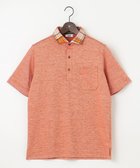【ジョセフ アブード/JOSEPH ABBOUD / MEN】の【吸水速乾】リネンハニカム ポロシャツ オレンジ系|ID: prp329100004521133 ipo3291000000031975042