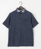 【ジョセフ アブード/JOSEPH ABBOUD / MEN】の【吸水速乾】リネンハニカム ポロシャツ ネイビー系|ID: prp329100004521133 ipo3291000000031975044