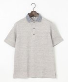 【ジョセフ アブード/JOSEPH ABBOUD / MEN】の【吸水速乾】リネンハニカム ポロシャツ ライトグレー系|ID: prp329100004521133 ipo3291000000032649689