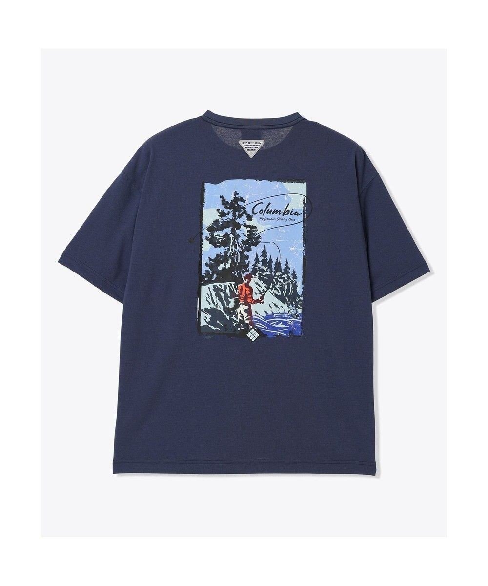 【コロンビア/Columbia / MEN】のColumbia/ バーンノベルグラフィックショートスリーブTシャツ /コロンビア インテリア・キッズ・メンズ・レディースファッション・服の通販 founy(ファニー) 　ファッション　Fashion　メンズファッション　MEN　トップス・カットソー　Tops/Tshirt/Men　シャツ　Shirts　アウトドア　Outdoor　カットソー　Cut And Sew　クラシカル　Classical　グラフィック　Graphic　ジャージ　Jersey　ビンテージ　Vintage　フィット　Fit　半袖　Short Sleeve　リラックス　Relax　A/W・秋冬　Aw・Autumn/Winter・Fw・Fall-Winter　S/S・春夏　Ss・Spring/Summer　おすすめ　Recommend　夏　Summer　Nocturnal|ID: prp329100004521136 ipo3291000000031975061