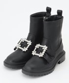 【トッカ/TOCCA】の【晴雨兼用】SQUARE BIJOUX RAINBOOTS ブーツ ブラック系|ID: prp329100004521163 ipo3291000000031975546