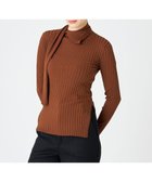 【ベイジ,/BEIGE,】の【WEB限定】RUBIS / スカーフデザイントップス Camel|ID: prp329100004521165 ipo3291000000031975573