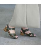 【イング/ing】のing 【WEB限定】【3E】ストラップクロスサンダル カーキ|ID: prp329100004521180 ipo3291000000034630714