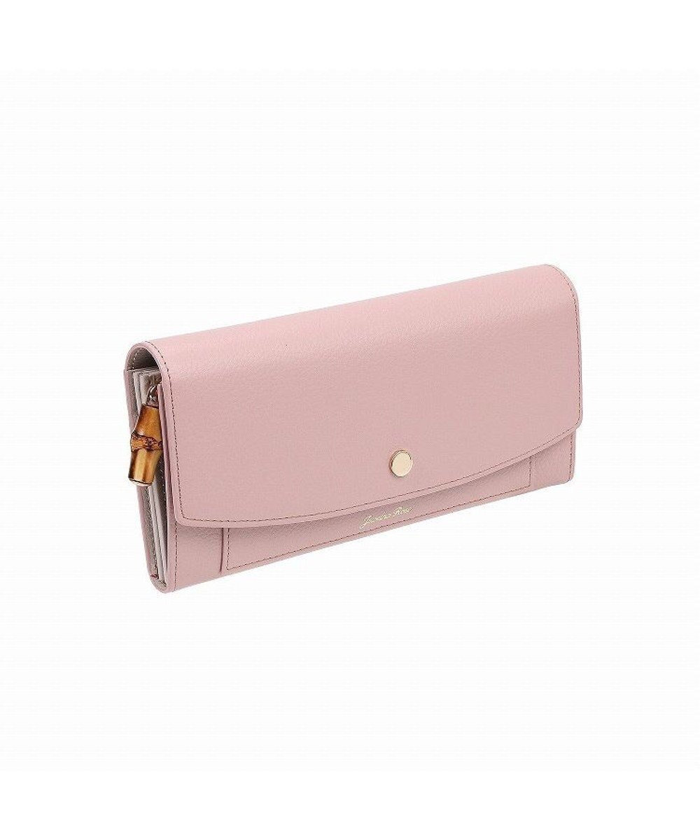 【エースバッグズアンドラゲッジ/ACE BAGS & LUGGAGE】のJewelna Rose フォリー・ウォレット 本革 長財布 15148 インテリア・キッズ・メンズ・レディースファッション・服の通販 founy(ファニー) 　ファッション　Fashion　レディースファッション　WOMEN　財布　Wallets　おすすめ　Recommend　バンブー　Bamboo　ポケット　Pocket　財布　Wallet　ピンク|ID: prp329100004521181 ipo3291000000031975825