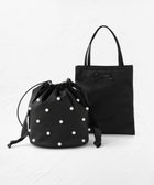 【トッカ/TOCCA】の【ヨンアさん×大人百花×TOCCAコラボ】PEARL SHOWER 2SET BAG バッグ ブラック系|ID: prp329100004521185 ipo3291000000031975861