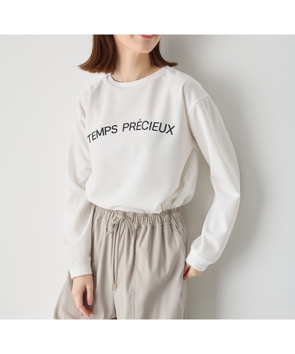 【エニィファム/any FAM】のジョーゼットロゴプリントTシャツ インテリア・キッズ・メンズ・レディースファッション・服の通販 founy(ファニー) 　ファッション　Fashion　レディースファッション　WOMEN　トップス・カットソー　Tops/Tshirt　シャツ/ブラウス　Shirts/Blouses　ロング / Tシャツ　T-Shirts　カットソー　Cut and Sewn　おすすめ　Recommend　インナー　Inner　カットソー　Cut And Sew　シンプル　Simple　ジャケット　Jacket　ジョーゼット　Georgette　デニム　Denim　プリント　Print　ラバー　Rubber　再入荷　Restock/Back In Stock/Re Arrival　夏　Summer　春　Spring　S/S・春夏　Ss・Spring/Summer　オフ|ID: prp329100004521190 ipo3291000000031975948