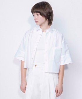 【ネイヴ/NAVE】の【ReNAVE・セットアップ可/洗える/接触冷感/UVケア】コットンポリブロード クロップドシャツ 人気、トレンドファッション・服の通販 founy(ファニー) ファッション Fashion レディースファッション Ladies' Fashion Online トップス・カットソー Tops/Tshirt シャツ/ブラウス Shirts/Blouses セットアップ Setup トップス Tops 春 Spring 洗える Washable クロップド Cropped セットアップ Set Up S/S・春夏 Ss・Spring/Summer おすすめ Recommend 夏 Summer |ID:prp329100004521192