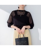 【組曲/KUMIKYOKU】の【洗える・2WAY】シアーニット カーディガン 人気、トレンドファッション・服の通販 founy(ファニー) ファッション Fashion レディースファッション WOMEN トップス・カットソー Tops/Tshirt ニット Knit Tops カーディガン Cardigans カーディガン Cardigan シンプル Simple パール Pearl エレガント 上品 Elegant 夏 Summer 春 Spring S/S・春夏 Ss・Spring/Summer 洗える Washable 羽織 Haori thumbnail ブラック系|ID: prp329100004521202 ipo3291000000031976174