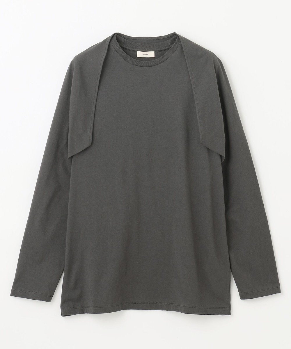 【ネイヴ/NAVE】の【Nave】タンブラーコットン Tシャツ インテリア・キッズ・メンズ・レディースファッション・服の通販 founy(ファニー) 　ファッション　Fashion　レディースファッション　WOMEN　トップス・カットソー　Tops/Tshirt　シャツ/ブラウス　Shirts/Blouses　ロング / Tシャツ　T-Shirts　カットソー　Cut and Sewn　カットソー　Cut And Sew　スリーブ　Sleeve　タンク　Tank　タンブラー　Tumbler　A/W・秋冬　Aw・Autumn/Winter・Fw・Fall-Winter　グレー系|ID: prp329100004521345 ipo3291000000031976949