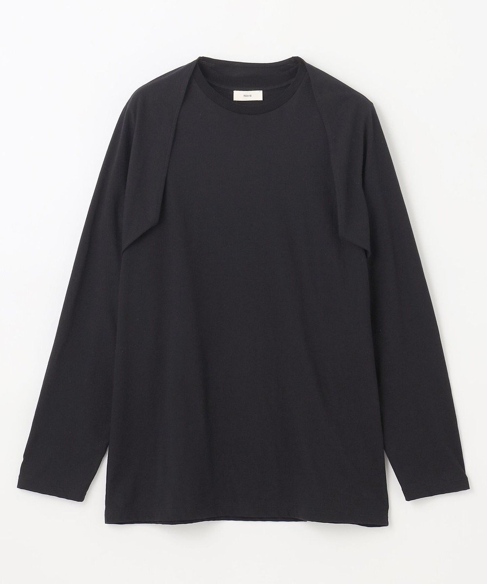【ネイヴ/NAVE】の【Nave】タンブラーコットン Tシャツ インテリア・キッズ・メンズ・レディースファッション・服の通販 founy(ファニー) 　ファッション　Fashion　レディースファッション　WOMEN　トップス・カットソー　Tops/Tshirt　シャツ/ブラウス　Shirts/Blouses　ロング / Tシャツ　T-Shirts　カットソー　Cut and Sewn　カットソー　Cut And Sew　スリーブ　Sleeve　タンク　Tank　タンブラー　Tumbler　A/W・秋冬　Aw・Autumn/Winter・Fw・Fall-Winter　ブラック系|ID: prp329100004521345 ipo3291000000031976950