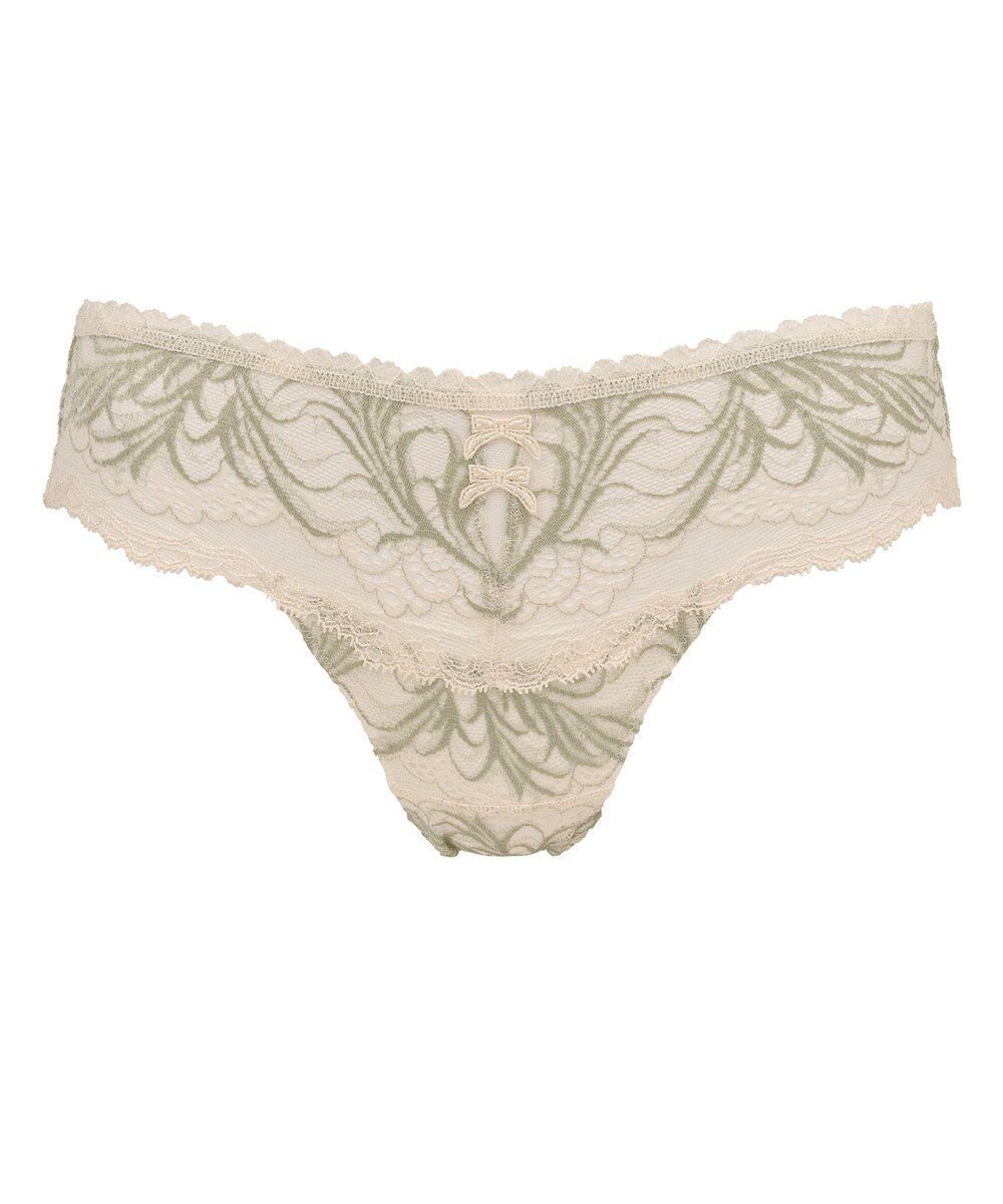 【ブラデリス ニューヨーク/BRADELIS New York】の【BRADELIS New York】ローズスタイルタンガ24A1 インテリア・キッズ・メンズ・レディースファッション・服の通販 founy(ファニー) 　ファッション　Fashion　レディースファッション　WOMEN　アンダー　Under　ショーツ　Shorts　チュール　Tulle　フェミニン　Feminine　フロント　Front　リボン　Ribbon　レース　Race　ローズ　Rose　アイボリー|ID: prp329100004521382 ipo3291000000031977497