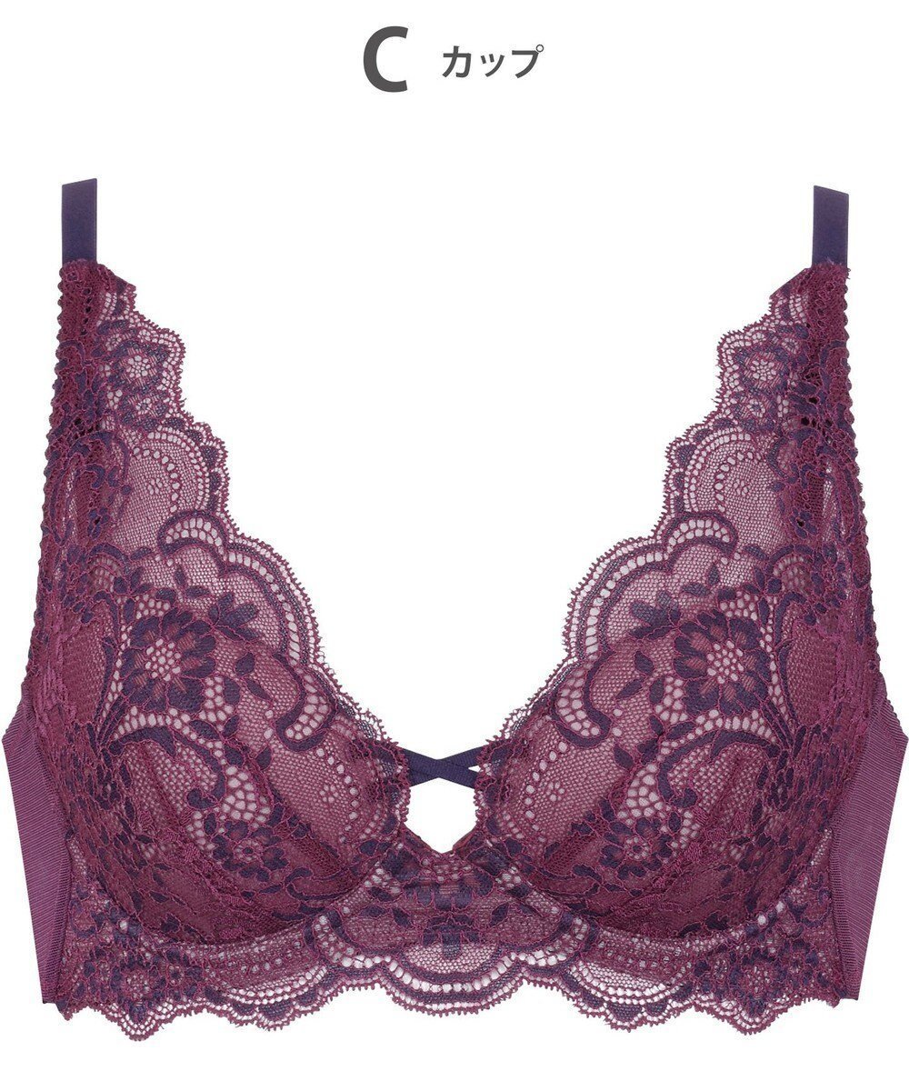 【ワコール/WACOAL】の【重力に負けないバストケアBra】 ノンワイヤー バストを重力から守る まる胸キープ ラクなつけごこち サイドのラインすっきり ブラジャー レディース BRA184 /ワコール インテリア・キッズ・メンズ・レディースファッション・服の通販 founy(ファニー) 　ファッション　Fashion　レディースファッション　WOMEN　アンダー　Under　フィット　Fit　ブラジャー　Bra　ワイヤー　Wire　ワイン|ID: prp329100004521387 ipo3291000000031977660