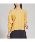 【エニィ スィス/any SiS】の【CICA加工・選べる9色展開】クルーネックバックスリット ニット 黄|ID: prp329100004521402 ipo3291000000033680693
