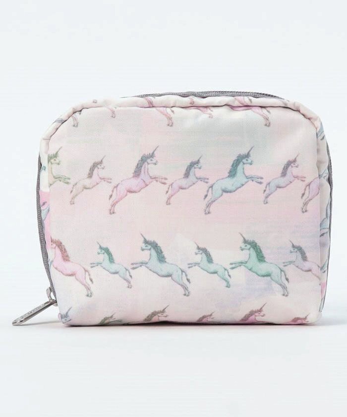 【レスポートサック/LeSportsac】のSQUARE COSMETIC/パステルユニコーン インテリア・キッズ・メンズ・レディースファッション・服の通販 founy(ファニー) https://founy.com/ ファッション Fashion レディースファッション WOMEN 財布 Wallets ポーチ Pouches おすすめ Recommend コンパクト Compact スクエア Square プリント Print ポーチ Pouch 財布 Wallet |ID: prp329100004521439 ipo3291000000031978232