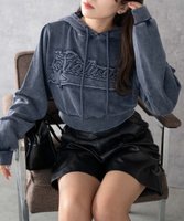 【ウィゴー/WEGO】のロゴアシッドウォッシュパーカー 人気、トレンドファッション・服の通販 founy(ファニー) ファッション Fashion レディースファッション WOMEN トップス・カットソー Tops/Tshirt パーカ Sweats ウォッシュ Wash ショート Short スマホ Smartphone ダメージ Damage デニム Denim ハーフ Half パーカー Hoodie フロント Front ロング Long 冬 Winter 春 Spring 秋 Autumn/Fall A/W・秋冬 Aw・Autumn/Winter・Fw・Fall-Winter |ID:prp329100004521474