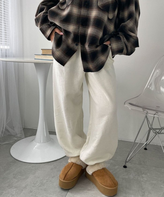 【ウィゴー/WEGO】の【あったか/ウエストゴム】裏起毛スウェットジョガーパンツ インテリア・キッズ・メンズ・レディースファッション・服の通販 founy(ファニー) https://founy.com/ ファッション Fashion レディースファッション WOMEN パンツ Pants ショート Short スマホ Smartphone 冬 Winter 定番 Standard 春 Spring 秋 Autumn/Fall A/W・秋冬 Aw・Autumn/Winter・Fw・Fall-Winter |ID: prp329100004521498 ipo3291000000032288243
