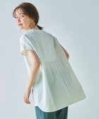 【エニィファム/any FAM】の【吸水速乾/シワになりにくい/アンチピリング】バックフレアフレンチスリーブカットソー オフ|ID: prp329100004521510 ipo3291000000031978974
