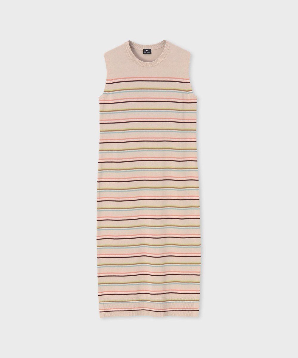 【ポール スミス/Paul Smith】の【洗える】マルチボーダー ニット ワンピース 人気、トレンドファッション・服の通販 founy(ファニー) 　ファッション　Fashion　レディースファッション　WOMEN　ワンピース　Dress　ニットワンピース　Knit Dresses　NEW・新作・新着・新入荷　New Arrivals　カーディガン　Cardigan　ジャケット　Jacket　スリット　Slit　ボーダー　Border　エレガント 上品　Elegant　夏　Summer　S/S・春夏　Ss・Spring/Summer　洗える　Washable　A/W・秋冬　Aw・Autumn/Winter・Fw・Fall-Winter　 other-1|ID: prp329100004521556 ipo3291000000031979466