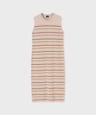 【ポール スミス/Paul Smith】の【洗える】マルチボーダー ニット ワンピース エクリュ|ID: prp329100004521556 ipo3291000000031979469