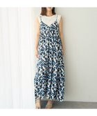 【イェッカ ヴェッカ/YECCA VECCA】のアートプリントティアードキャミワンピース Multi|ID: prp329100004521563 ipo3291000000031979508