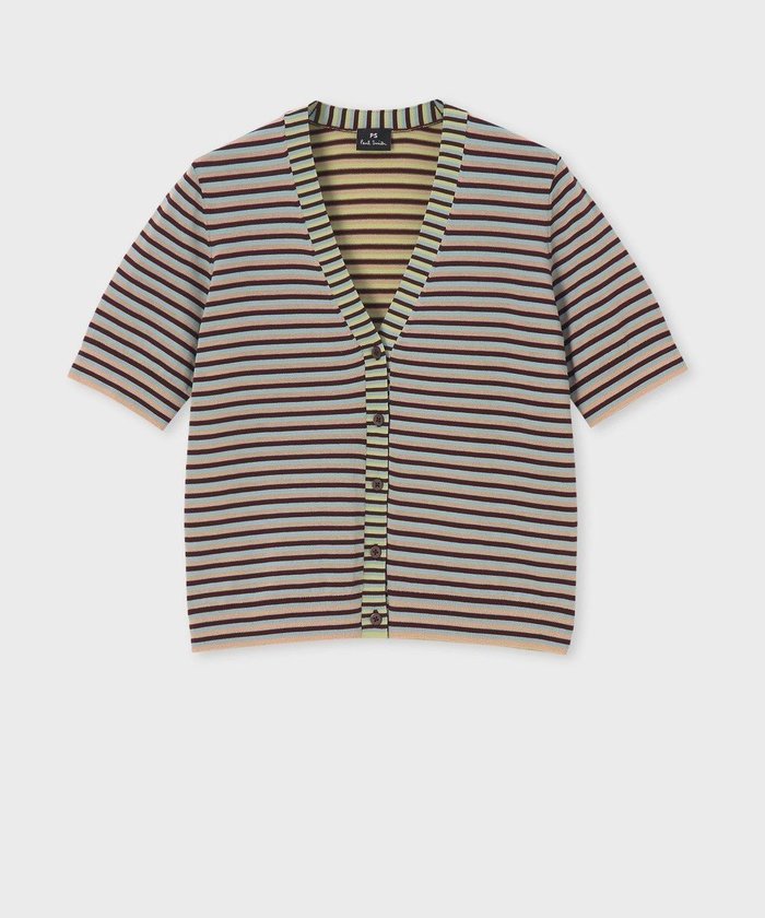【ポール スミス/Paul Smith】の【洗える】マルチボーダー ニット カーディガン インテリア・キッズ・メンズ・レディースファッション・服の通販 founy(ファニー) https://founy.com/ ファッション Fashion レディースファッション WOMEN トップス・カットソー Tops/Tshirt ニット Knit Tops カーディガン Cardigans NEW・新作・新着・新入荷 New Arrivals おすすめ Recommend カーディガン Cardigan ボーダー Border 夏 Summer S/S・春夏 Ss・Spring/Summer 洗える Washable A/W・秋冬 Aw・Autumn/Winter・Fw・Fall-Winter |ID: prp329100004521565 ipo3291000000031979524