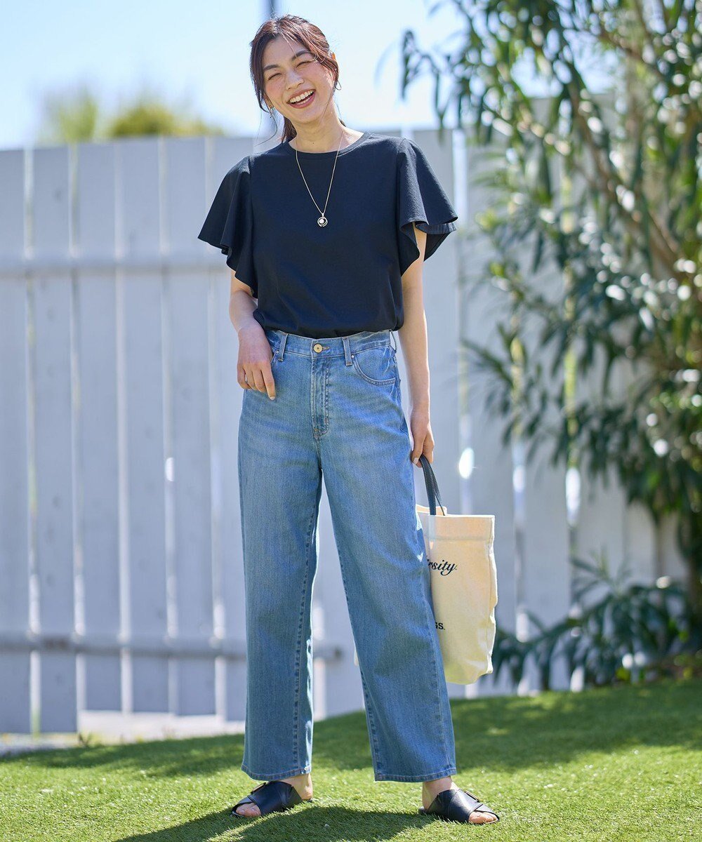 【エニィファム/any FAM】の【洗濯機可能/ストレッチ】ライトウェイトデニム 人気、トレンドファッション・服の通販 founy(ファニー) 　ファッション　Fashion　レディースファッション　WOMEN　パンツ　Pants　デニムパンツ　Denim Pants　インディゴ　Indigo　春　Spring　ストレッチ　Stretch　デニム　Denim　トレンド　Trend　ポケット　Pocket　S/S・春夏　Ss・Spring/Summer　NEW・新作・新着・新入荷　New Arrivals　日本製　Made In Japan　夏　Summer　 other-1|ID: prp329100004521589 ipo3291000000031979730