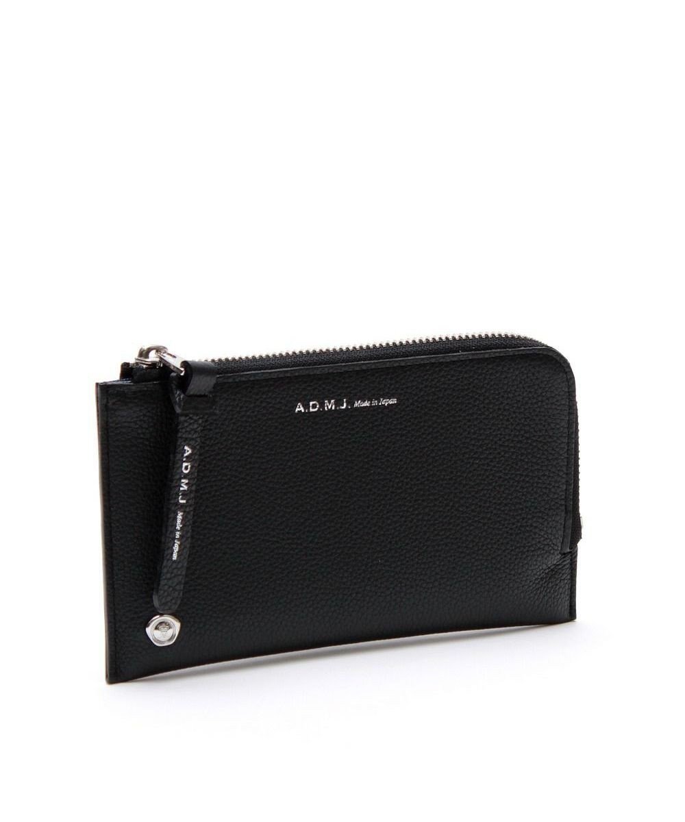 【アクセソワドゥマドモワゼルジャップ/A.D.M.J】の【牛革】モーツァルト/スパニッシュレザーオーガナイザーパース(背面ファスナーポケット) インテリア・キッズ・メンズ・レディースファッション・服の通販 founy(ファニー) 　ファッション　Fashion　レディースファッション　WOMEN　財布　Wallets　ポケット　Pocket　財布　Wallet　ブラック|ID: prp329100004521626 ipo3291000000031980020