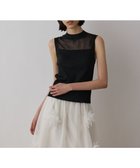 【グレース コンチネンタル/GRACE CONTINENTAL】のシアーグロスニットトップ 人気、トレンドファッション・服の通販 founy(ファニー) ファッション Fashion レディースファッション WOMEN トップス・カットソー Tops/Tshirt ニット Knit Tops NEW・新作・新着・新入荷 New Arrivals コンパクト Compact シアー Sheer ヨーク Yoke 夏 Summer 春 Spring S/S・春夏 Ss・Spring/Summer thumbnail ブラック|ID: prp329100004521630 ipo3291000000031980090