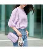 【23区/NIJYUSANKU】の【洗える】LIBECOリネン ボリュームスリーブ ブラウス ラベンダー系|ID: prp329100004521650 ipo3291000000033690263