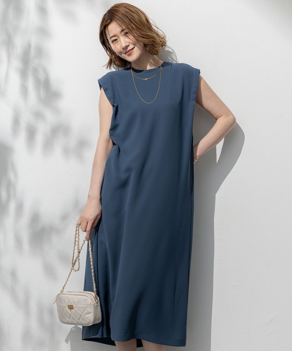 【23区/NIJYUSANKU】の【先行予約/吸水速乾/UVカット/接触冷感/洗える】ストレッチジョーゼット ワンピース インテリア・キッズ・メンズ・レディースファッション・服の通販 founy(ファニー) 　ファッション　Fashion　レディースファッション　WOMEN　ワンピース　Dress　春　Spring　洗える　Washable　吸水　Water Absorption　サテン　Satin　ジョーゼット　Georgette　ストレッチ　Stretch　ペチコート　Petticoat　S/S・春夏　Ss・Spring/Summer　NEW・新作・新着・新入荷　New Arrivals　夏　Summer　2025年　2025　2025春夏・S/S　Ss,Spring/Summer,2025　ダークグリーン系|ID: prp329100004521663 ipo3291000000031994587