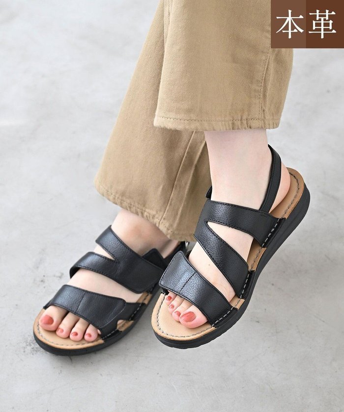 【ポインター/Pointer】の本革 甲幅調整 マジックテープ付きサンダル インテリア・キッズ・メンズ・レディースファッション・服の通販 founy(ファニー) https://founy.com/ ファッション Fashion レディースファッション Fashion for Women インソール Shoe Insole 春 Spring クッション Cushion, Throw Pillow 軽量 Lightweight, Ultra Light サンダル Sandals, Summer Shoes ストラップサンダル Strappy Sandals, Strap Sandals フィット Fit, Slim Fit ラップ Wrap, Wrap Design S/S・春夏 SS, Spring/Summer, Warm Season 夏 Summer |ID: prp329100004521671 ipo3291000000033186139