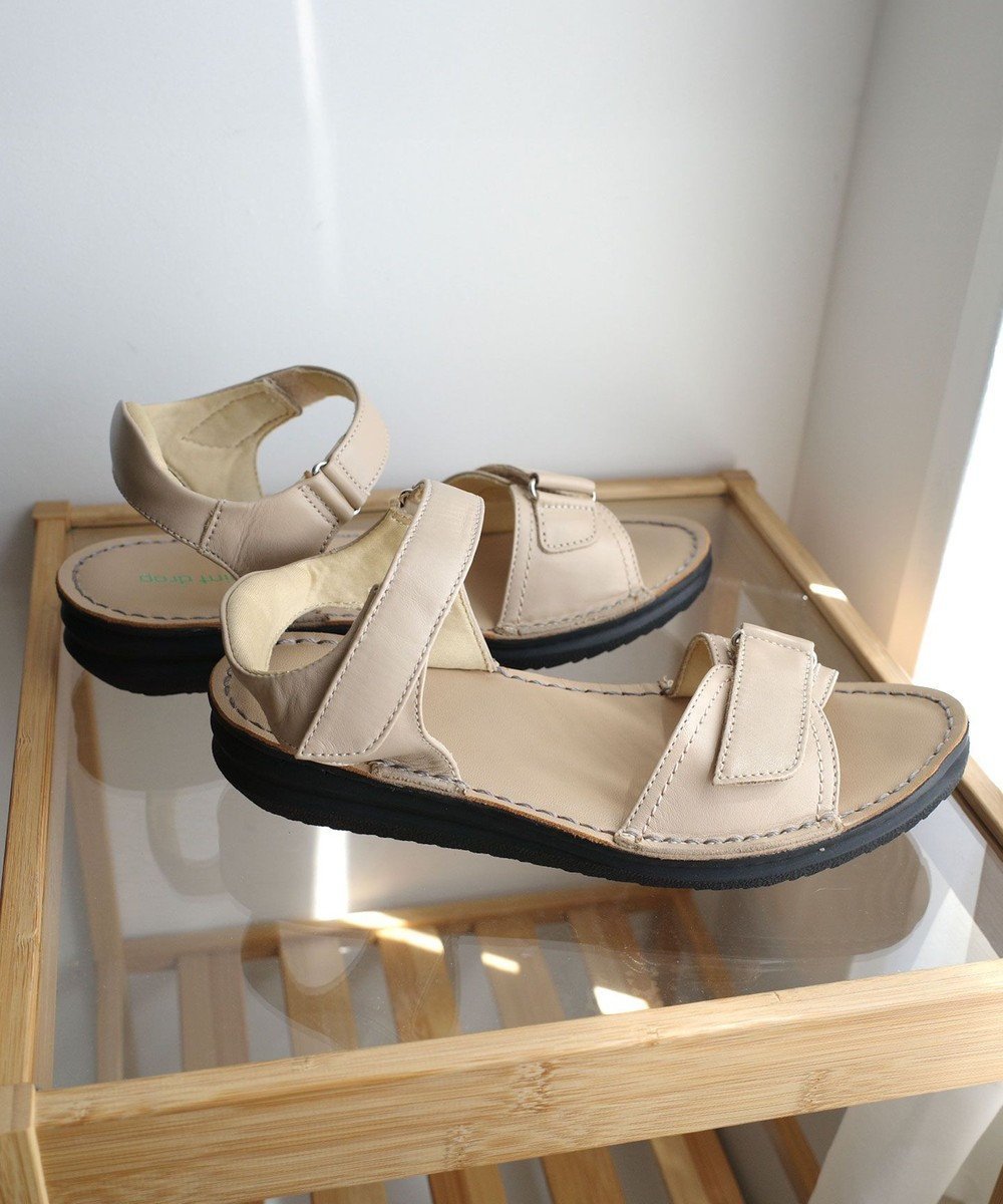 【ポインター/Pointer】の本革 甲幅調整 超軽量マジックテープ付きサンダル インテリア・キッズ・メンズ・レディースファッション・服の通販 founy(ファニー) ファッション Fashion レディースファッション Fashion for Women インソール Shoe Insole 春 Spring クッション Cushion, Throw Pillow 軽量 Lightweight, Ultra Light サンダル Sandals, Summer Shoes ストラップサンダル Strappy Sandals, Strap Sandals フィット Fit, Slim Fit S/S・春夏 SS, Spring/Summer, Warm Season 夏 Summer ベージュ|ID: prp329100004521675 ipo3291000000033583112