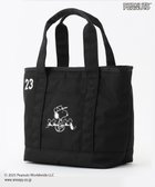 【23区 ゴルフ/NIJYUSANKU GOLF】の【UNISEX】『PEANUTS』コラボ 保冷機能付きカートバッグ ブラック系|ID: prp329100004521681 ipo3291000000031980473