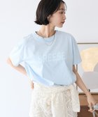 【クラフトスタンダードブティック/CRAFT STANDARD BOUTIQUE】のヴィンテージ加工ロゴTEE Sax|ID: prp329100004521682 ipo3291000000031980477