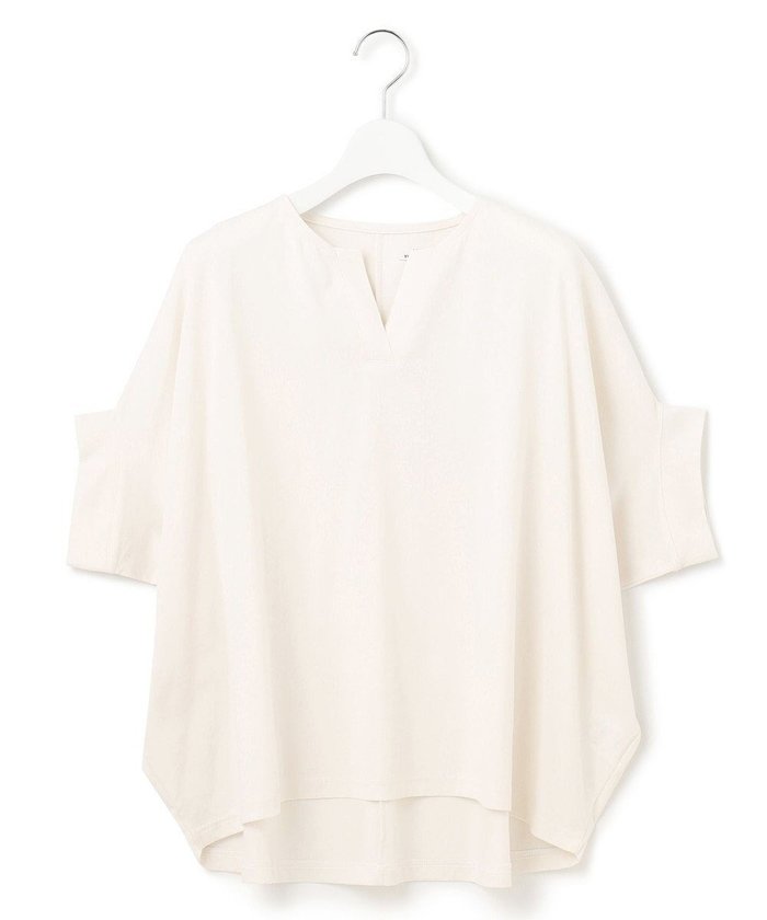 【ジェイプレスヨークストリート/J.PRESS YORK STREET】の【WOMEN】【SMOOTH JERSEY】バンザイスリーブ プルオーバー インテリア・キッズ・メンズ・レディースファッション・服の通販 founy(ファニー) https://founy.com/ ファッション Fashion レディースファッション WOMEN トップス・カットソー Tops/Tshirt シャツ/ブラウス Shirts/Blouses ロング / Tシャツ T-Shirts プルオーバー Pullover カットソー Cut and Sewn カットソー Cut And Sew スリーブ Sleeve 夏 Summer 春 Spring S/S・春夏 Ss・Spring/Summer |ID: prp329100004521717 ipo3291000000031980761